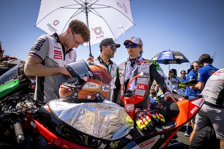 Bassani at Misano